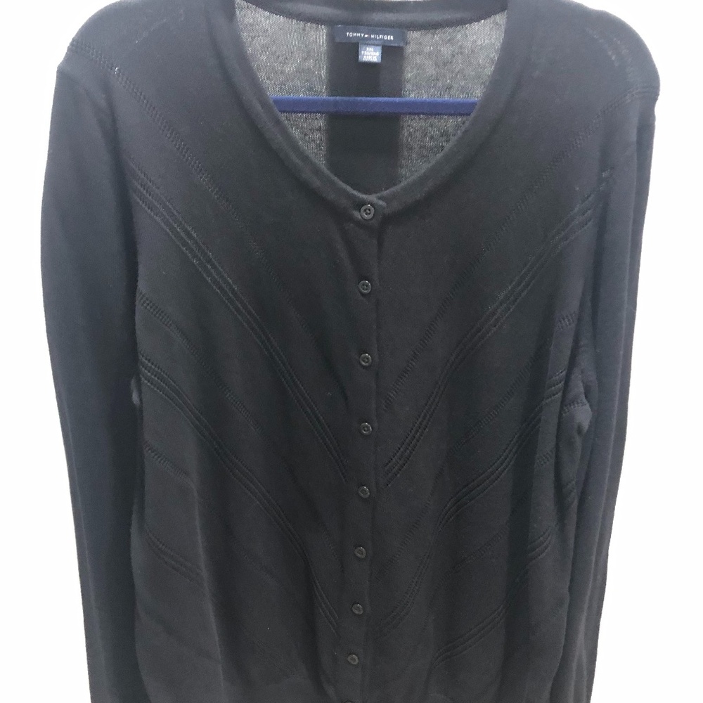 Tommy Hilfiger Black Cardigan